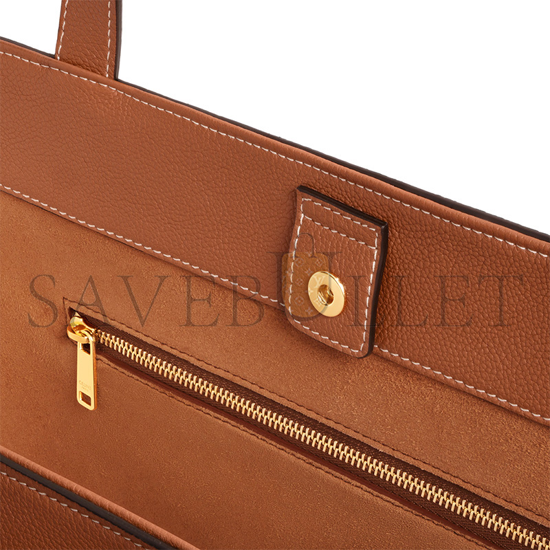 CELINE MEDIUM CABAS ANAÏS CUIR TRIOMPHE IN GRAINED CALFSKIN 121733ENY.04LU (54*29.5*15cm) CELINE MEDIUM CABAS ANAÏS CUIR TRIOMPHE IN GRAINED CALFSKIN 121733ENY.04LU (54*29.5*15cm)
